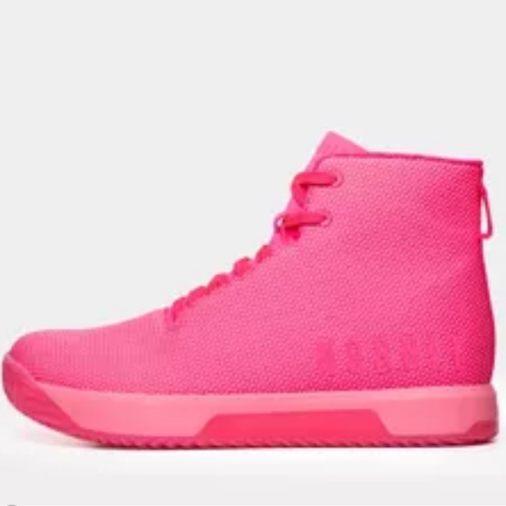 NoBull Women's Neon Pink High-Top Impact Size 7